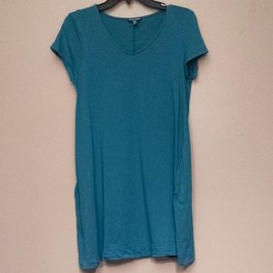 VGUC fleur bleue mini dress with pockets, sz S